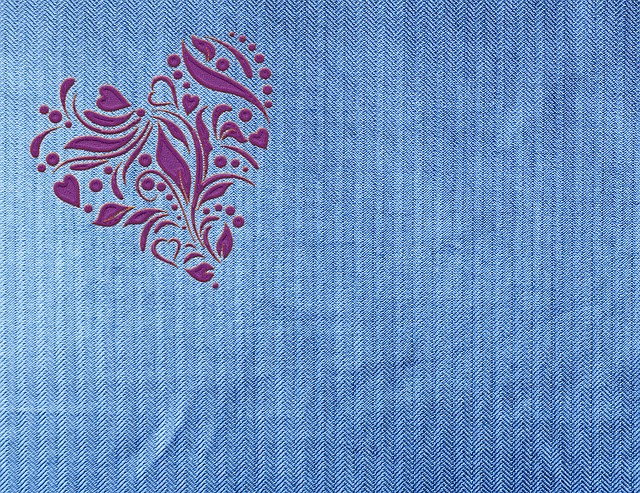 embroidered
